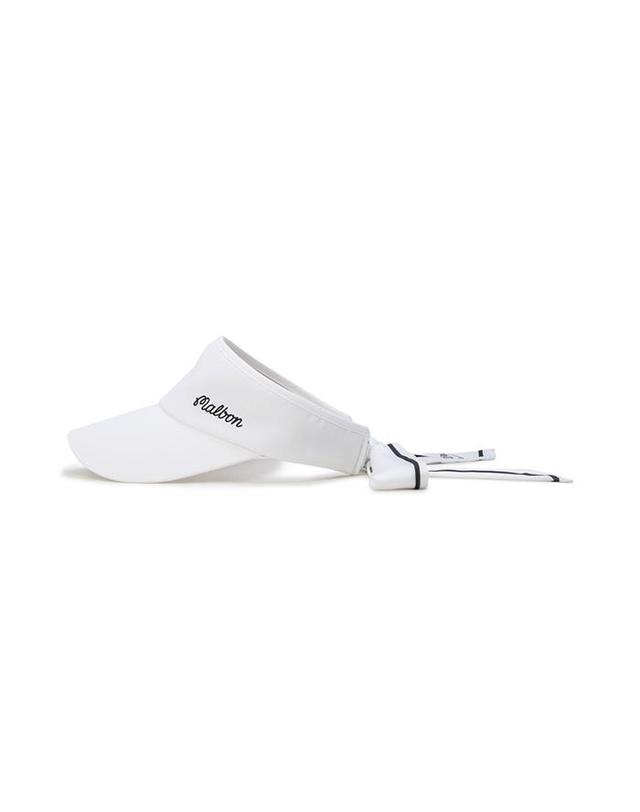 말본골프 [밀라코/국내발송] 말본 리본 바이저 OFF WHITE M6142PVS04OWT 착용컷