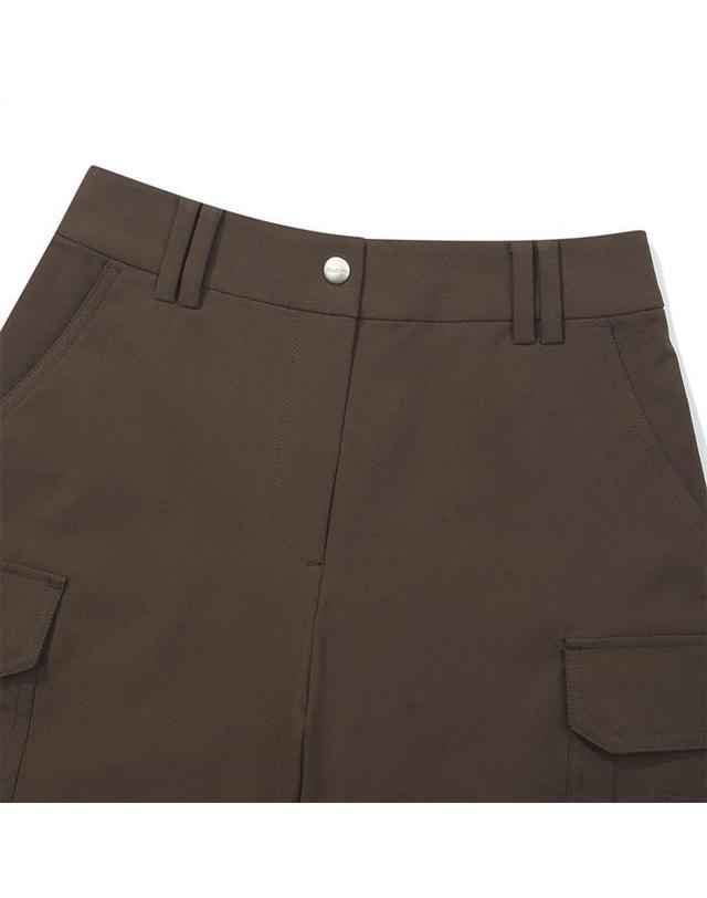 말본골프 [밀라코/국내발송] 말본 우븐 카고 쇼츠 BROWN M6122PHP13BRW 착용컷