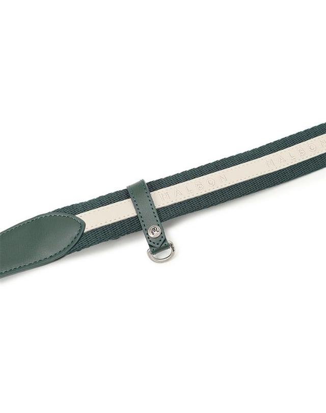 말본골프 [밀라코/국내발송] 말본 여자 로고 웨빙 벨트 GREEN M6142PBT03GRN 착용컷