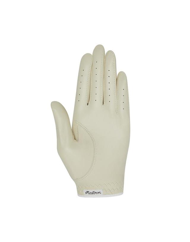 말본골프 [밀라코/국내발송] 말본 M 자수 로고 왼손 장갑 IVORY M6143PGL01IVY 착용컷