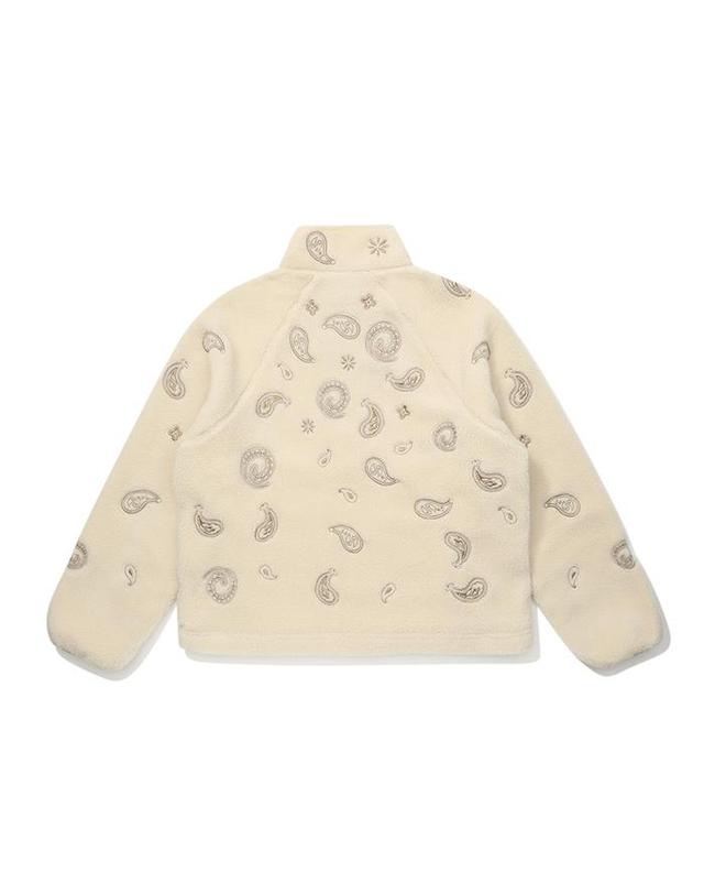 말본골프 [밀라코/국내발송] 말본 블레어 셰르파 풀오버 BEIGE M5412LJK34BEI 착용컷