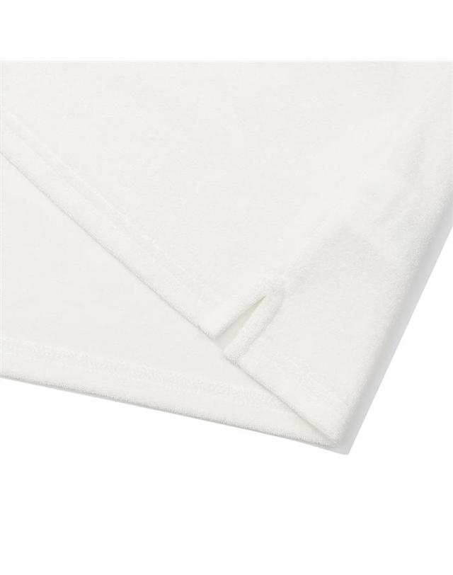 말본골프 [밀라코/국내발송] 말본 배색 오픈 카라 티셔츠 OFF WHITE M6122PTS12OWT 착용컷