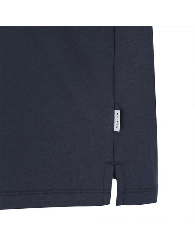 말본골프 [밀라코/국내발송] 말본 쿨 에센셜 라운드 티셔츠 NAVY M6222PRS52NVY 착용컷