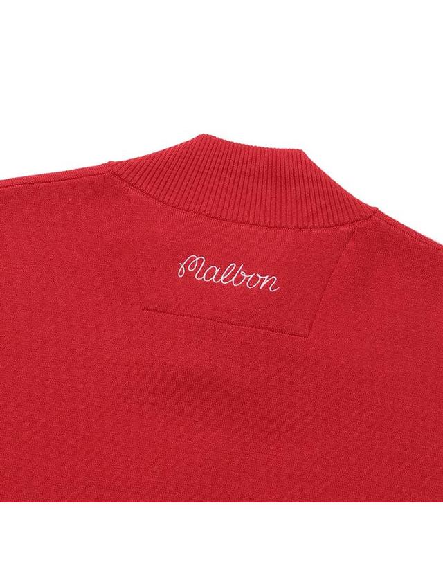 말본골프 [밀라코/국내발송] 말본 니트 풀집업 자켓 RED M6121PKO01RED 착용컷