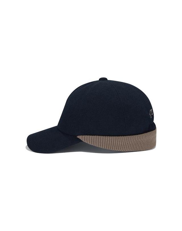 말본골프 [밀라코/국내발송] 말본 버킷 니트 이어머프 볼캡 NAVY M5441PCP09NVY 착용컷