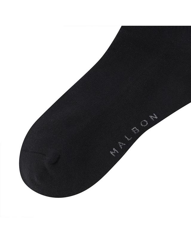 말본골프 [밀라코/국내발송] 말본 언발란스 로고 크루 삭스 BLACK M6143PSC08BLK 착용컷