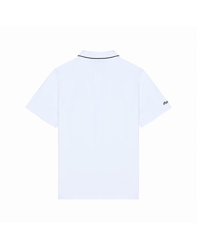 말본골프 [밀라코/국내발송] 말본 페어웨이 모나크 폴로 WHITE M5311LTS05WHT 착용컷