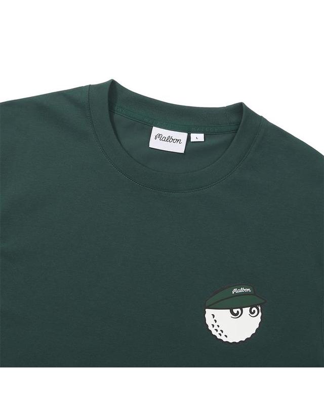 말본골프 [밀라코/국내발송] 말본 버킷 트리플 유니 라운드 티셔츠 GREEN M6123PRS81GRN 착용컷