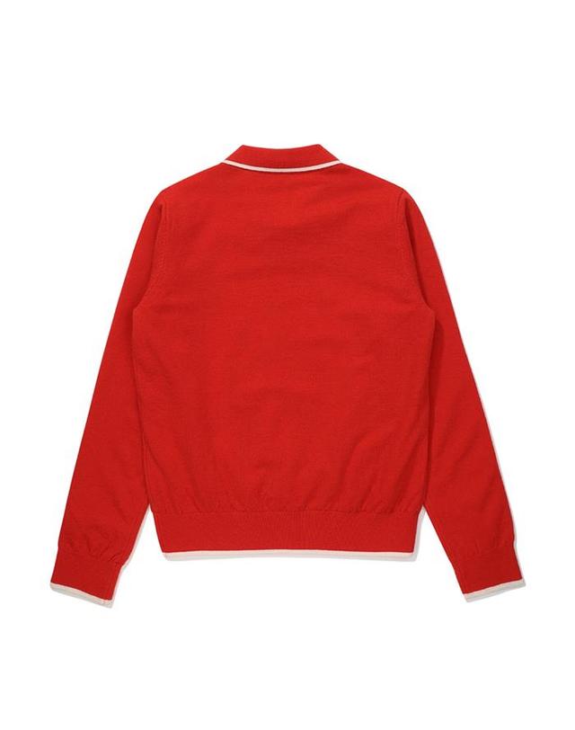 말본골프 [밀라코/국내발송] 말본 골프 방풍 니트 RED M5422PKT54RED 착용컷