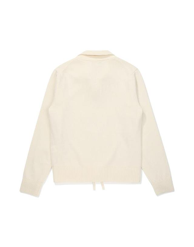 말본골프 [밀라코/국내발송] 말본 방풍 풀오버 니트 IVORY M5422PKT52IVY 착용컷