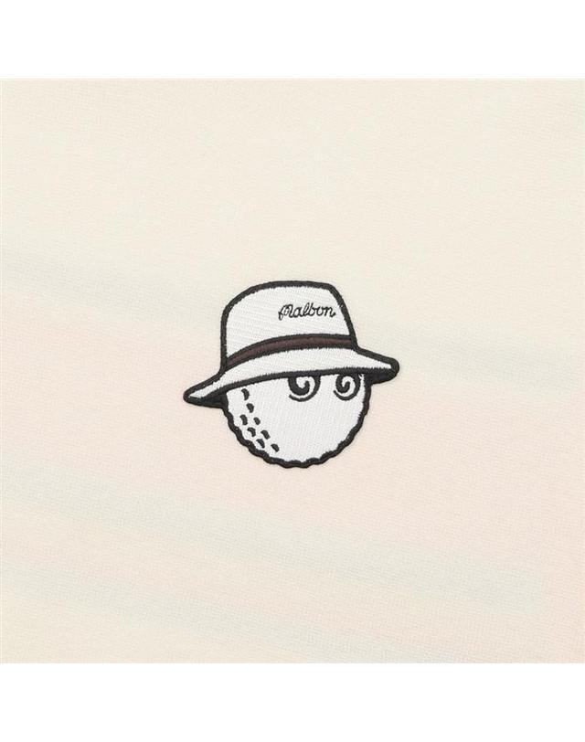 말본골프 [밀라코/국내발송] 말본 세미오버 니트 베스트 CREAM M6122PKV12CRM 착용컷