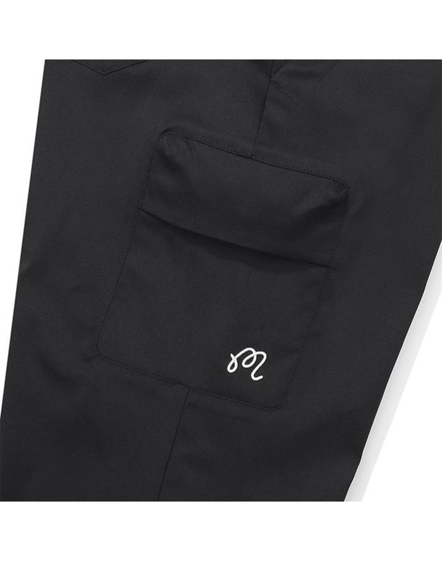말본골프 [밀라코/국내발송] 말본 베이직 조거 팬츠 BLACK M6122PPT13BLK 착용컷