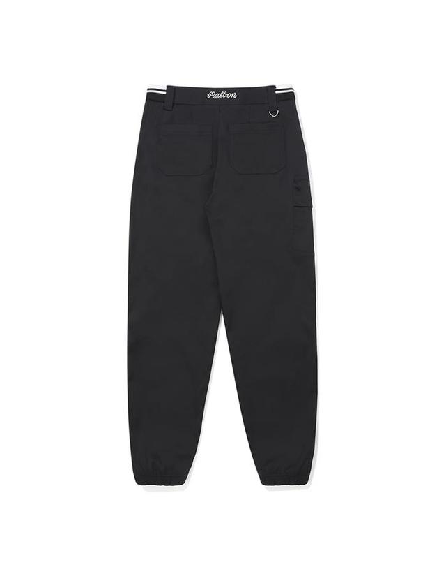 말본골프 [밀라코/국내발송] 말본 베이직 조거 팬츠 BLACK M6122PPT13BLK 착용컷