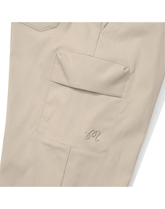 말본골프 [밀라코/국내발송] 말본 베이직 조거 팬츠 BEIGE M6122PPT13BEI 착용컷
