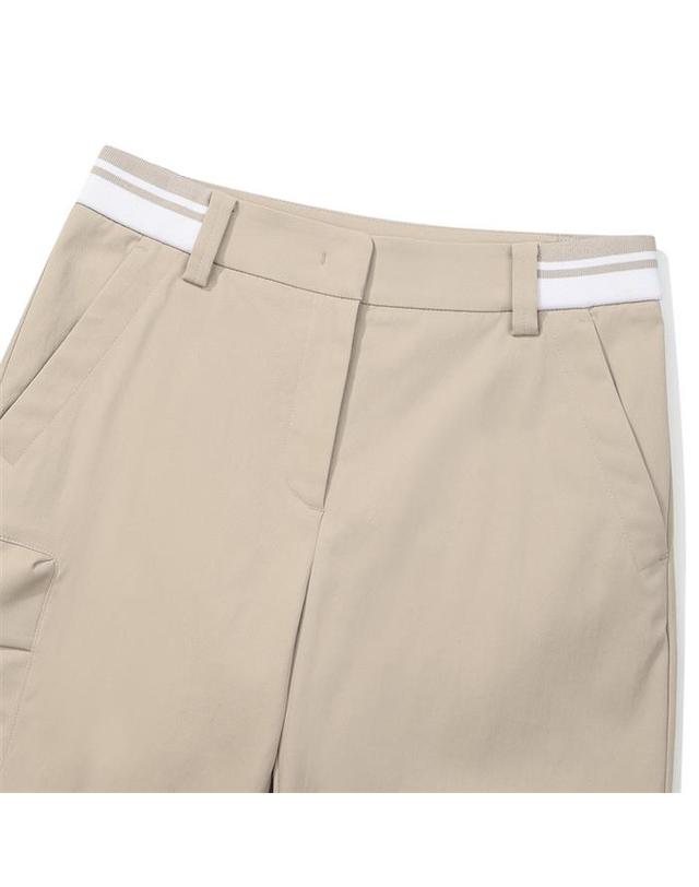 말본골프 [밀라코/국내발송] 말본 베이직 조거 팬츠 BEIGE M6122PPT13BEI 착용컷