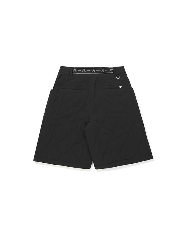 말본골프 [밀라코/국내발송] 말본 5부 인슐레이션 반바지 BLACK M5422PHP51BLK 착용컷