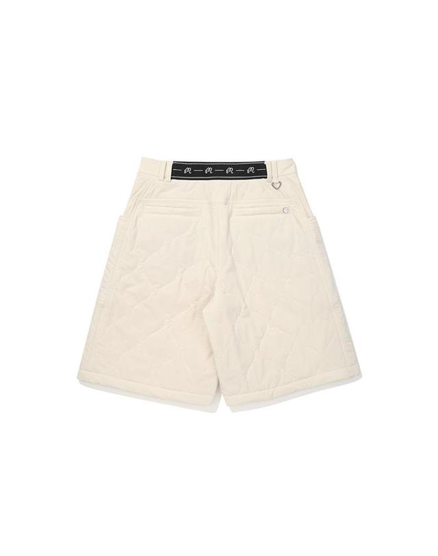 말본골프 [밀라코/국내발송] 말본 5부 인슐레이션 반바지 CREAM M5422PHP51CRM 착용컷