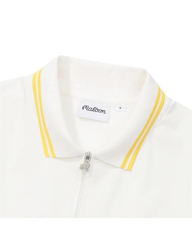 말본골프 [밀라코/국내발송] 말본 슬리브리스 잔플리츠 원피스 OFF WHITE M6122POP11OWT 착용컷