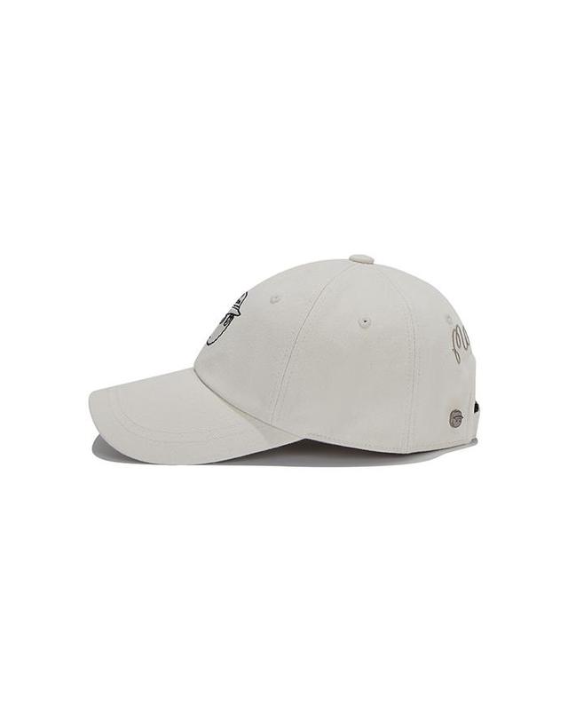 말본골프 [밀라코/국내발송] 말본 뉴 베이직 버킷 볼캡 LIGHT GRAY M6143PCP01LGR 착용컷