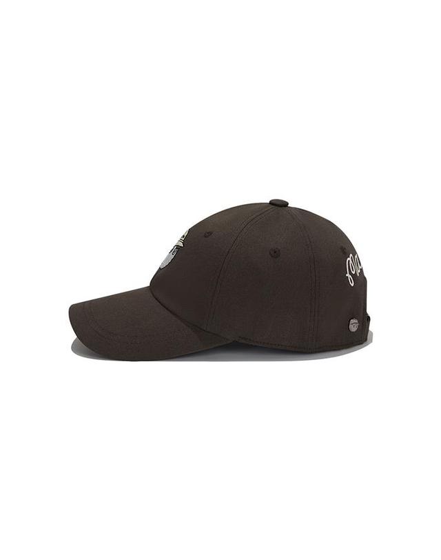 말본골프 [밀라코/국내발송] 말본 뉴 베이직 버킷 볼캡 BROWN M6143PCP01BRN 착용컷