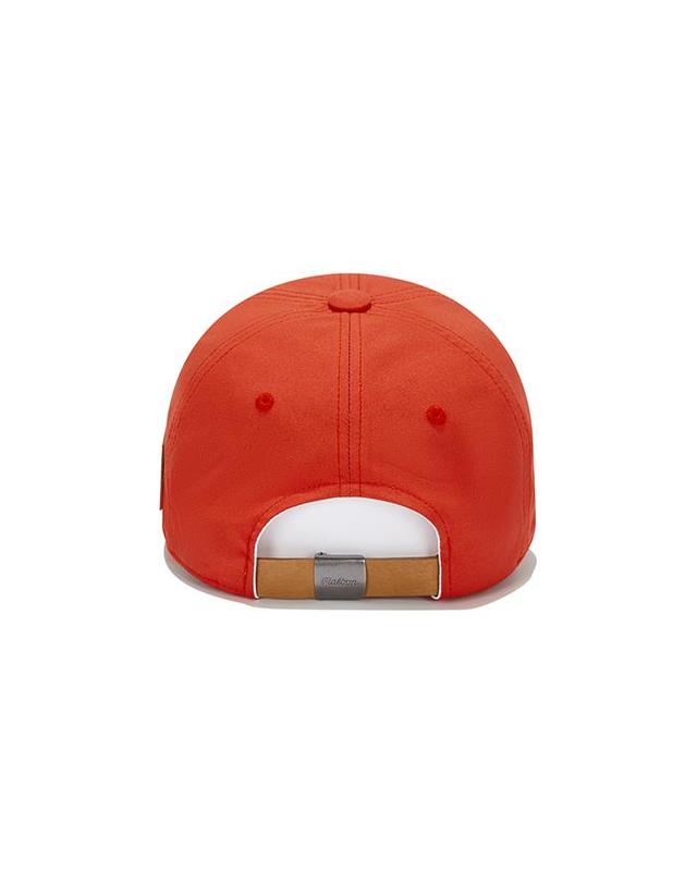 말본골프 [밀라코/국내발송] 말본 가죽패치 베이직 볼캡 ORANGE M6143PCP03ORG 착용컷