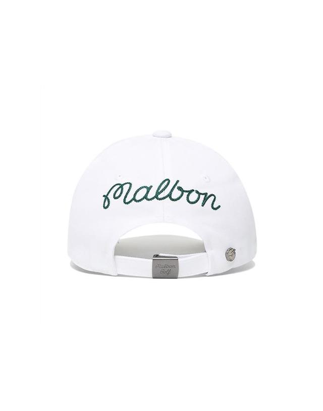 말본골프 [밀라코/국내발송] 말본 뉴 베이직 버킷 볼캡 WHITE M6143PCP71WHT 착용컷