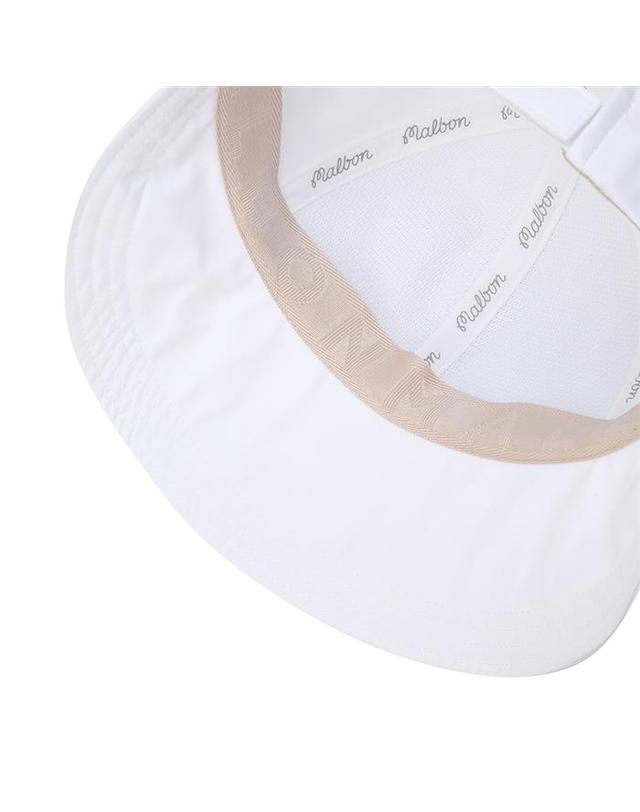 말본골프 [밀라코/국내발송] 말본 경량 리본 와이드캡 OFF WHITE M6142PCP06OWT 착용컷