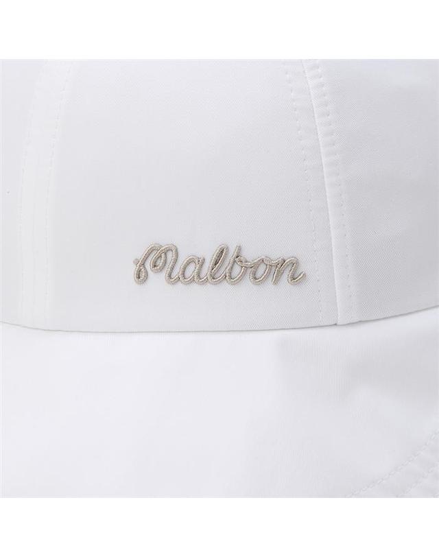 말본골프 [밀라코/국내발송] 말본 경량 리본 와이드캡 OFF WHITE M6142PCP06OWT 착용컷
