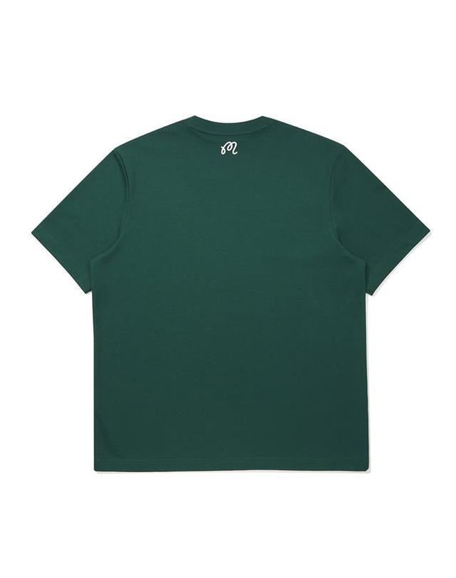 말본골프 [밀라코/국내발송] 말본골프 스크립트 유니 티셔츠 GREEN M6123PRS80GRN 착용컷