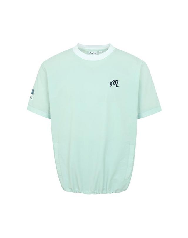 말본골프 [밀라코/국내발송] 말본골프 에어 라이트 라운드 피스테 PASTEL BLUE M6221PPI41PBL 착용컷