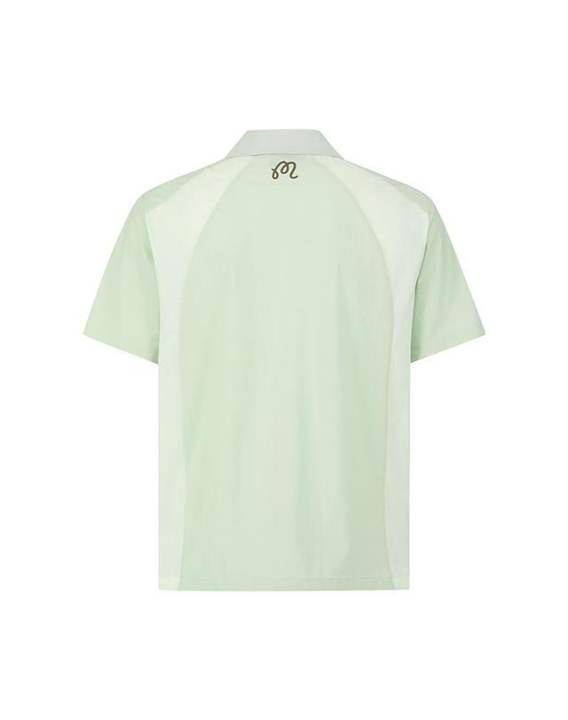 말본골프 [밀라코/국내발송] 말본골프 에어 블록 카라 피스테 LIGHT MINT M6221PPI45MTL 착용컷