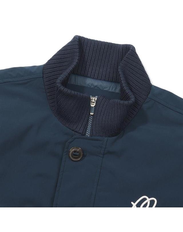 말본골프 [밀라코/국내발송] 말본골프 M 버튼 패디드 자켓 NAVY M6121PJK03NVY 착용컷