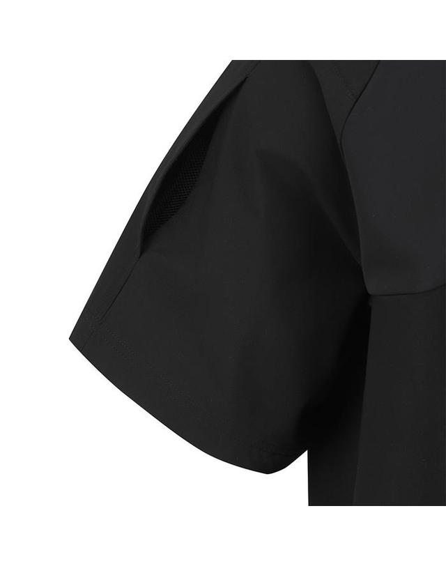 말본골프 [밀라코/국내발송] 말본골프 트라이앵글 반팔 자켓 BLACK M6221PJK07BLK 착용컷