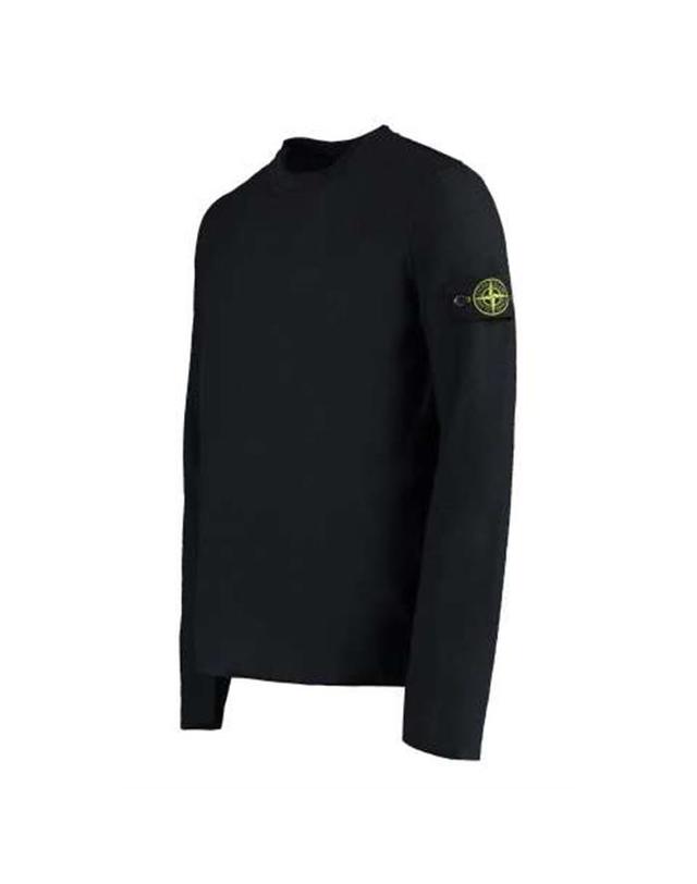 스톤아일랜드 [밀라코/국내발송] 스톤아일랜드 슬라브 울 나일론 크루넥 니트 7915574B9 V0029 착용컷