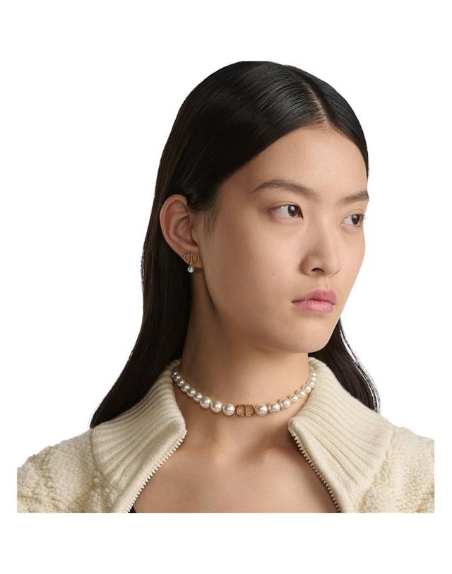 디올 [밀라코/국내발송] 디올 30 Montaigne 쇼트 목걸이 N1116MTGRS_D301 착용컷