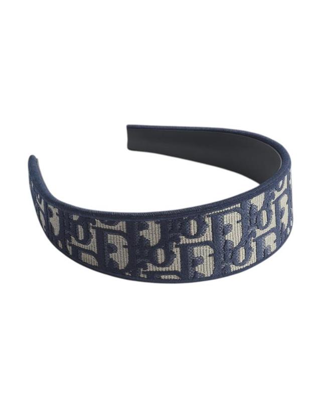 디올 [밀라코/국내발송] 디올 Dior Oblique Dior Band 헤어밴드 34HBO988X131_C540 착용컷