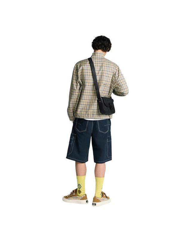 디올 [밀라코/국내발송] 디올 Saddle 스몰 플랩 스트랩백 1ADPO049LLG_H00N 착용컷