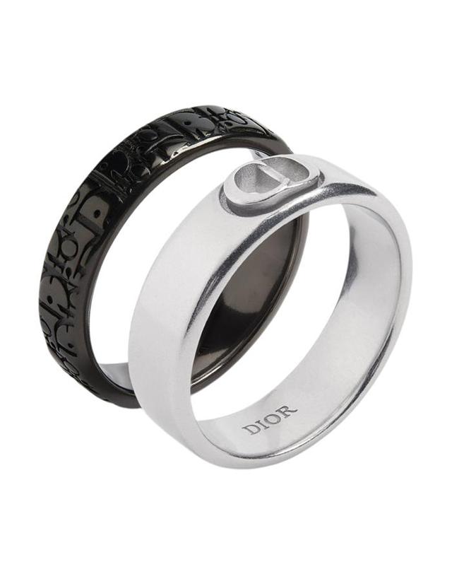 디올 [밀라코/국내발송] 디올 Dior Oblique 반지 세트 R3471HOMST_D992 착용컷