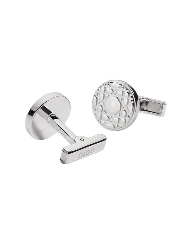 디올 [밀라코/국내발송] 디올 Dior Icons 까나쥬 커프링크스 C0215HOMST_D990 착용컷