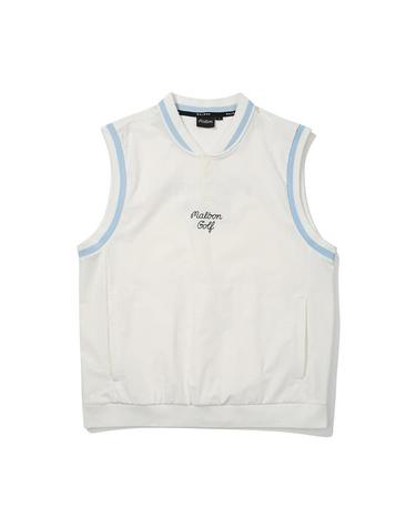 [밀라코/국내발송] 말본골프 헨리넥 베스트 M5121PVT01WHT