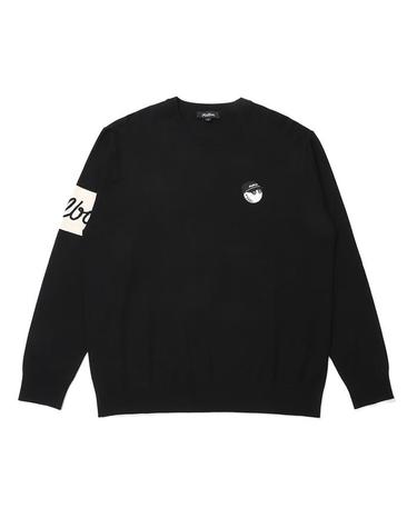 [밀라코/국내발송] 말본골프 데니 버킷 기본 라운드 스웨터 M5121PKT01BLK