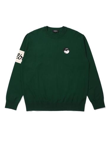 [밀라코/국내발송] 말본골프 데니 버킷 기본 라운드 스웨터 M5121PKT01GRN