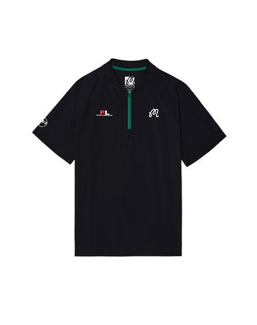 [밀라코/국내발송] 말본골프 쿼터집 래글런 블레이드 폴로 티셔츠 BLACK M5211LTS11BLK