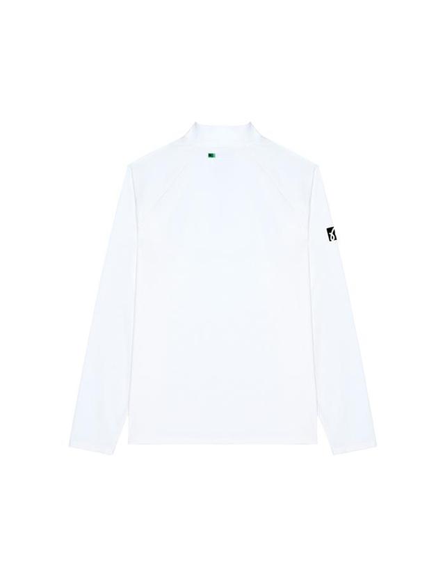 말본골프 [밀라코/국내발송] 말본골프 퍼포먼스 라글란 쿼터 집 티셔츠 WHITE M5311LTL01WHT 착용컷