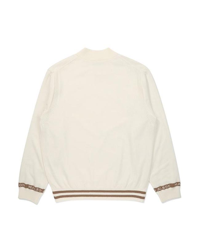 말본골프 [밀라코/국내발송] 말본골프 메리노 울 스웨터 IVORY M5421PKT42IVY 착용컷