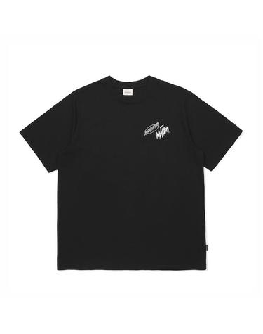 [밀라코/국내발송] 말본  슬래셔 라운드 티셔츠 BLACK  M5311LRS17BLK