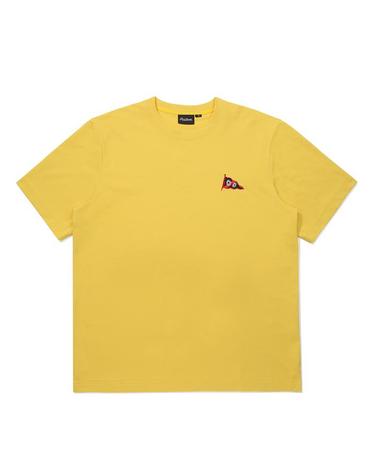 [밀라코/국내발송] 말본 YACHT CLUB 유니 라운드 티셔츠 YELLOW M6123PRS02YEL