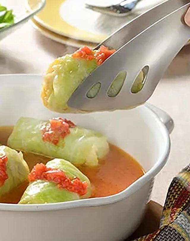 옥스 옥스 레이에 서빙 집게 착용컷