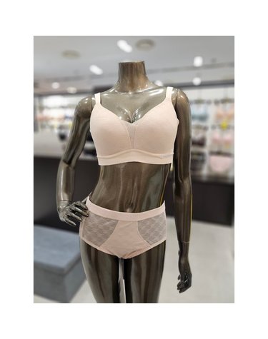 [갤러리아] 샌드베이지 밴드프리 쥬시쿠뛰르 노와이어브라,팬티세트 JCWBR3N07T,JCWPT3N07