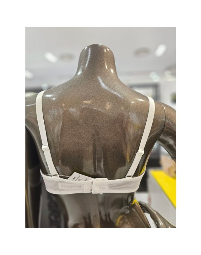 원더브라 wonderbra [갤러리아] 아이보리화이트 트라이앵글 브라렛 (A~D컵) WBWBR5M43T 착용컷